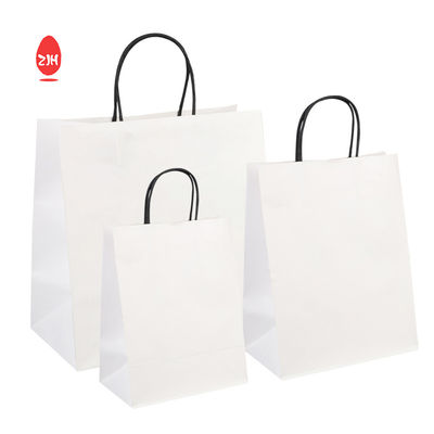 L'imballaggio del regalo di 3x8.5 pollici insacca il sacchetto della carta Kraft dell'imballaggio dell'abbigliamento dello SGS con la maniglia