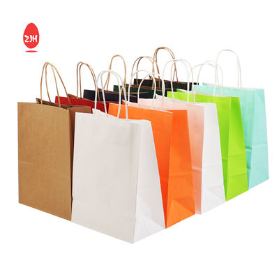 L'imballaggio del regalo di 3x8.5 pollici insacca il sacchetto della carta Kraft dell'imballaggio dell'abbigliamento dello SGS con la maniglia