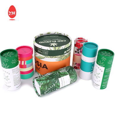 CMYK Deodorante Biodegradabile Cilindro Tubo Scatola Cartone Tubi Rossetto