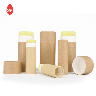 CMYK Deodorante Biodegradabile Cilindro Tubo Scatola Cartone Tubi Rossetto