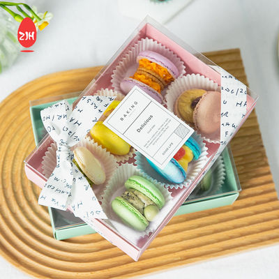 Confezione di scatole di biscotti Macaron riciclabili Scatola di cioccolatini per torte