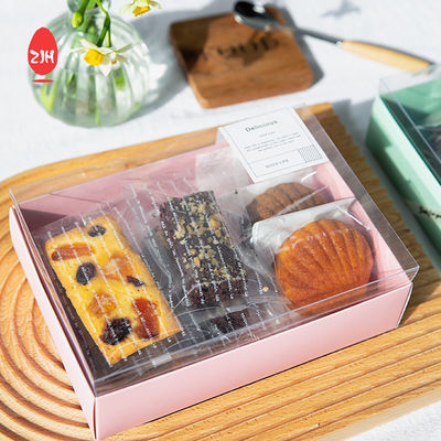Confezione di scatole di biscotti Macaron riciclabili Scatola di cioccolatini per torte