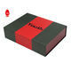 Confezione regalo in carta da 300 gsm Scatola pieghevole magnetica per laminazione lucida