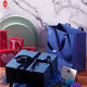 Eco Bag Printing Set di scatole regalo in materiale grigio personalizzato Set di scatole regalo per imballaggio