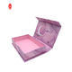 Scatola per imballaggio regalo in cartone laminato lucido flip top con chiusura magnetica
