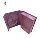 Scatola per imballaggio regalo in cartone laminato lucido flip top con chiusura magnetica