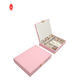 FSC Velvet Jewellery Organizer Display Boxes Scatole portagioie in pelle per donna