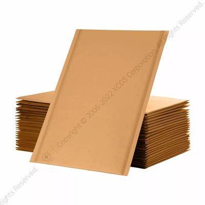 Buste per la spesa rosa in carta kraft impermeabile con stampa flessografica Kraft Bubble Mailer
