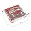 4c Scatola per la conservazione della pizza con stampa offset 33 * 33 cm Scatole per imballaggio riutilizzabili Boxese