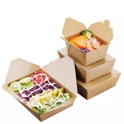 Contenitori per imballaggio alimentare usa e getta da 12,7 cm con goffratura scatola per imballaggio fast food