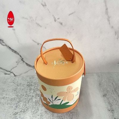 Imballaggio nero bianco della bottiglia del contenitore di metropolitana del cilindro del cartone 350gsm