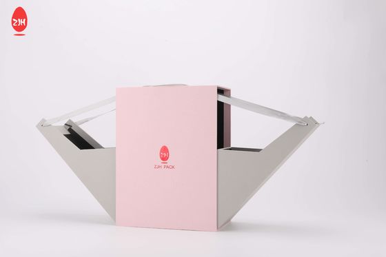 Quadrato rigido di lusso del velluto del contenitore di regalo di favore di nozze rotondo forma della borsa