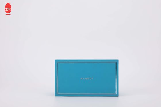 Fragranza blu dell'olio essenziale di Matt Perfume Packaging Box Gift della base del coperchio con il vassoio