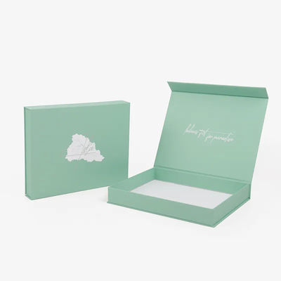 I cosmetici verdi Honey Wedding Folding Gift Box del cartone hanno stampato il logo su ordinazione