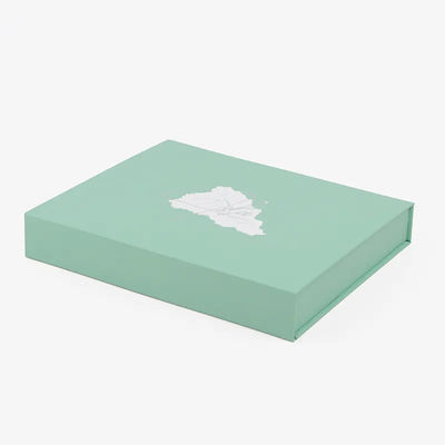 I cosmetici verdi Honey Wedding Folding Gift Box del cartone hanno stampato il logo su ordinazione