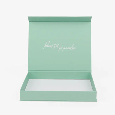 I cosmetici verdi Honey Wedding Folding Gift Box del cartone hanno stampato il logo su ordinazione